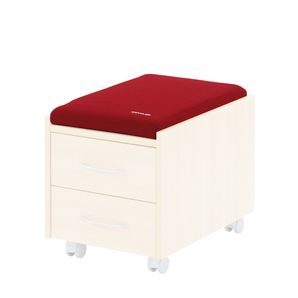 Poduška na kontejner, červená