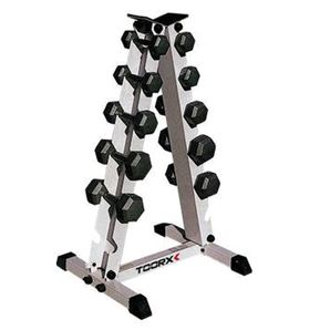 TOORX Párový stojan na činky